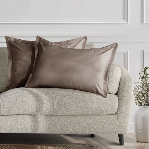 Restilo Ukrasna jastučnica Velvet 50x70 cm, tamno bež Slike