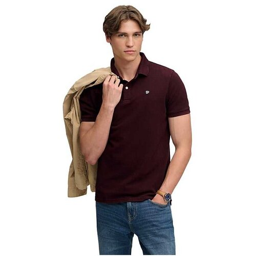 Superdry bordo mu&amp;scaron;ka polo majica Slike