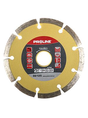  Ploča dijamantna 125x2,2x22mm segment 86102 PROLINE Cijene