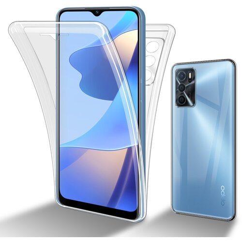 Cadorabo združljiv z OPPO v prozorni 360&deg; za&scaron;čitni pokrov celotnega telesa - za&scaron;čita spredaj in hrbta, vsestranska za&scaron;čita z za&scaron;čitnim zaslonom, (20593048) Cene
