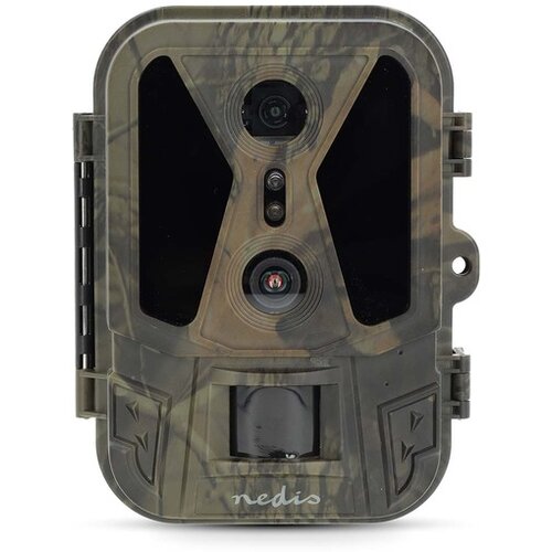 Nedis WCAM280GN wildlife camera 4K@10fps, 50MPix, 8MPix cmos, IP65, ir, night vision, 25m, 2.4inc Cene