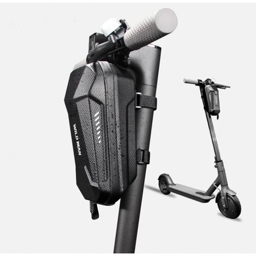  Prednji prtljažnik WILD MAN primeren za električni skiro Xiaomi - Črna, 2.5L Cene