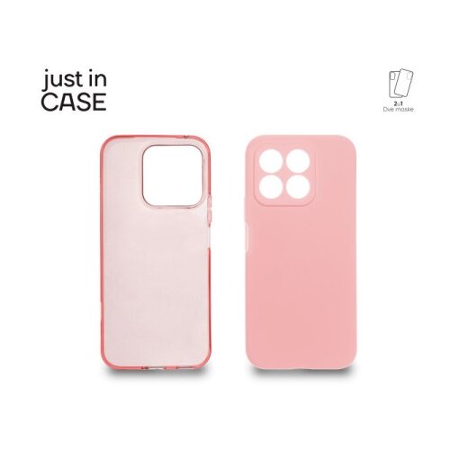Just_in_Case 2u1 Extra case MIX paket maski za telefon Honor X8B PINK ( MIX445PK ) Slike