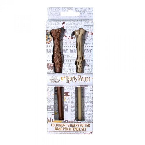 Blue Sky HARRY POTTER VOLDEMORT WAND PENCIL & HARRY SET PISAL Cene