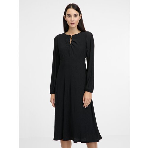 Orsay Black women&amp;#039;s midi dress - Women&amp;#039;s Slike