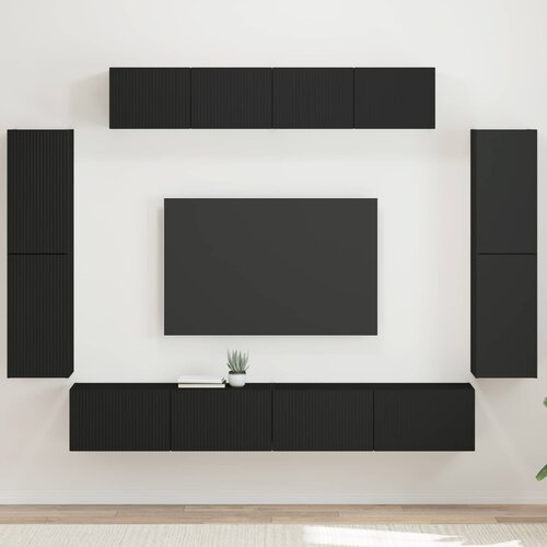 TV ormar 8 kom. Crna Cijene