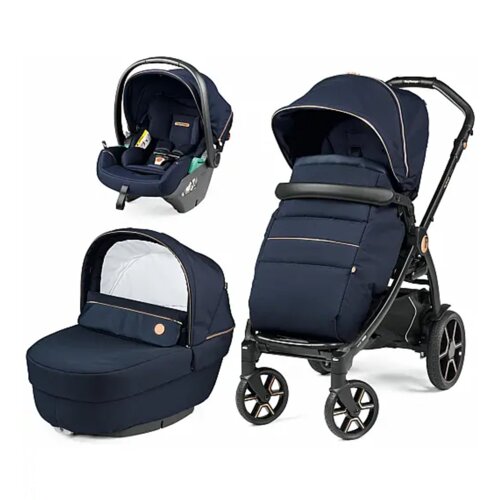 Peg-Perego kolica 3u1 Book Lounge, Blue Shine Slike