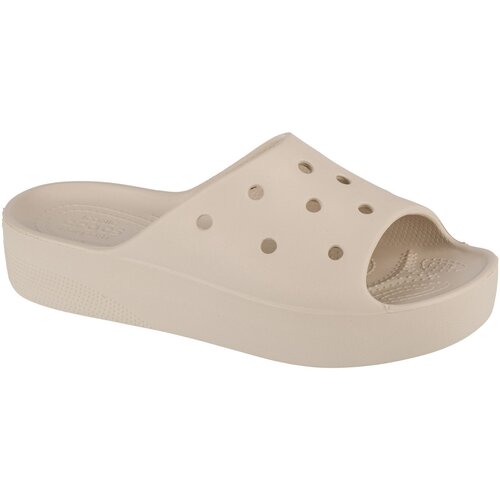 Crocs Nogavice Classic Platform Slide Siva Slike