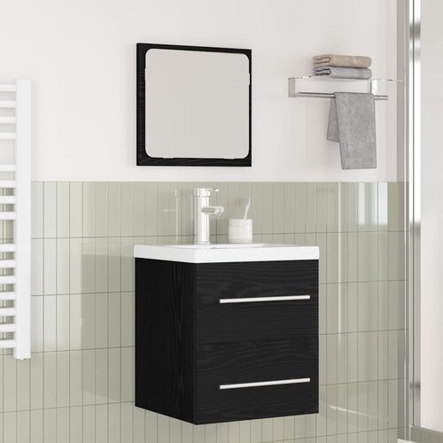 vidaXL Set namještaja za kupaonicu Zidne 2 pcs hrast artisan Cijene