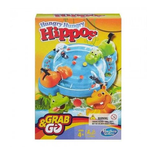 Hasbro Gladni hippo travel B1001 društvena igra Slike