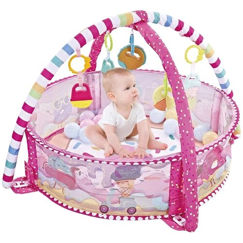  Podloga za igru sa 30 loptica Marshmallow KKB10408 Slike