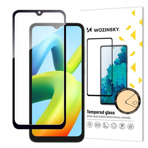 Wozinsky KALJENO STEKLO ZASLON Z OKVIROM ZA XIAOMI REDMI A1 ČRN, (21911351) Slike