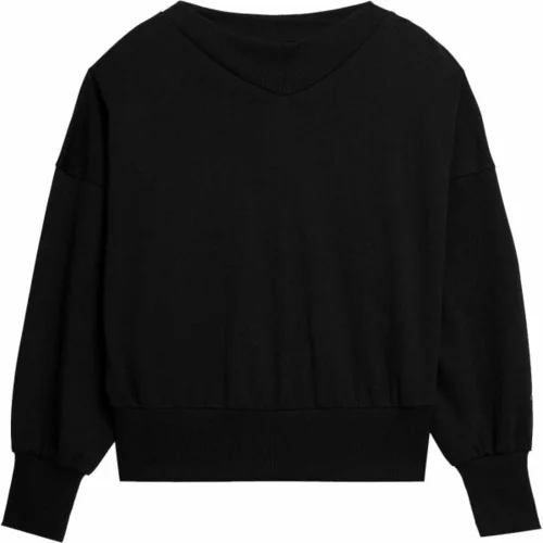 4f SWEATSHIRT W Ženska majica, crna, veličina