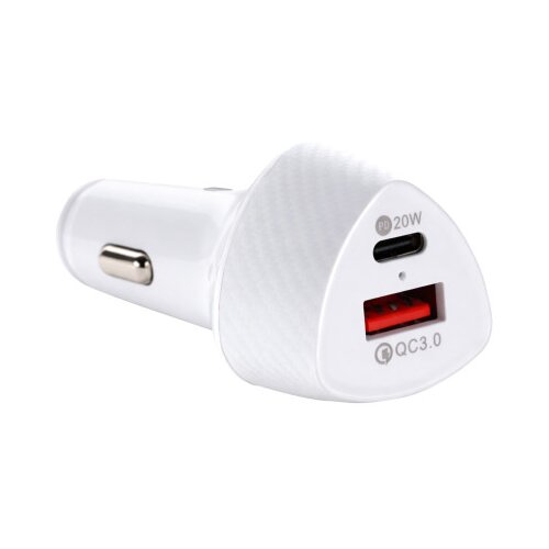 Master Punjač za auto 38W C+USB LDO-R50A bijeli/crni Cijene