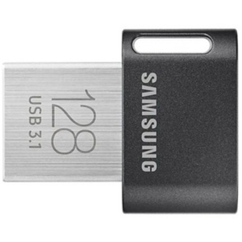 Samsung Usb ključek fit plus, 128gb, usb 3.1, 400 mb/s, siv Slike