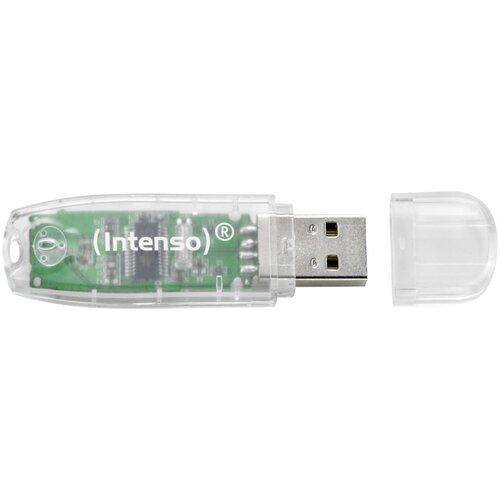 Intenso USB ključ Rainbow, 32 GB, prozorna Cene