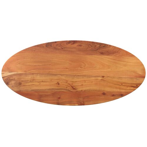 vidaXL Stolna ploča 110x40x2 5 cm ovalna od masivnog drva bagrema Cijene