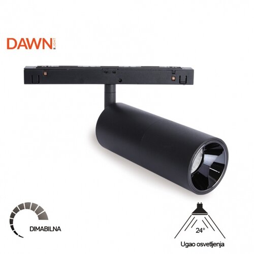 Magnetic REFLEKTOR LED11-20W 3000K 24&amp;deg; 48V DC NEW Slike