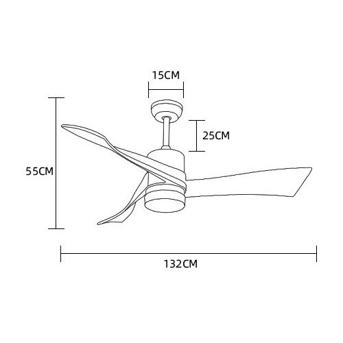  Immax NEO 07136-B -LED plafonski ventilator SOFISTICADO 18W/230V Wi-Fi Tuya+daljinski upravljač Slike