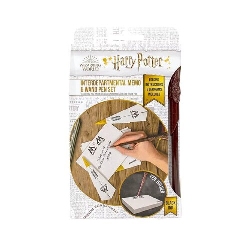 Blue Sky Designs Ltd Harry Potter - Set notes i hemijska olovka - Harry Potter, Interdepartmental Memo And Wand Cene