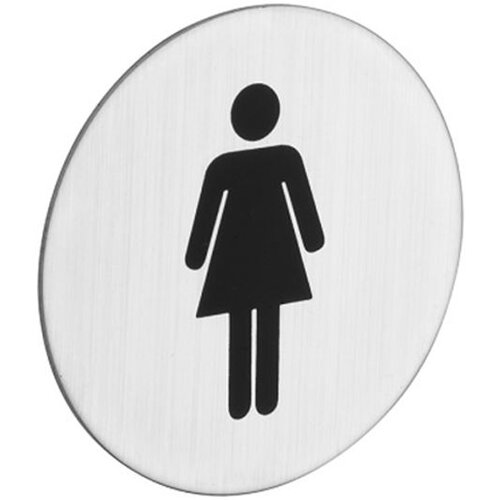  Okrugli znak Ženski WC 75 mm Cijene