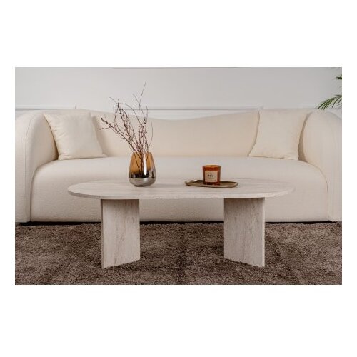Hanah home Klub sto Sable, 119x40x60cm, Bež Cene