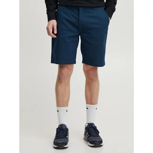 Blend Kratke hlače iz tkanine 20715732 Mornarsko modra Regular Fit