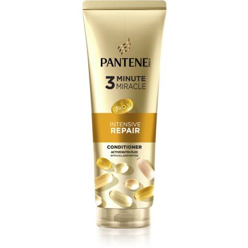 Pantene 3 Minute Miracle Intensive Repair balzam za suhe in po&amp;scaron;kodovane lase 220 ml Slike