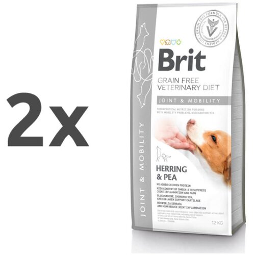 Brit veterinary diet Brit GF Veterinarska dieta za pse - Mobility 2 x 12 kg Cene