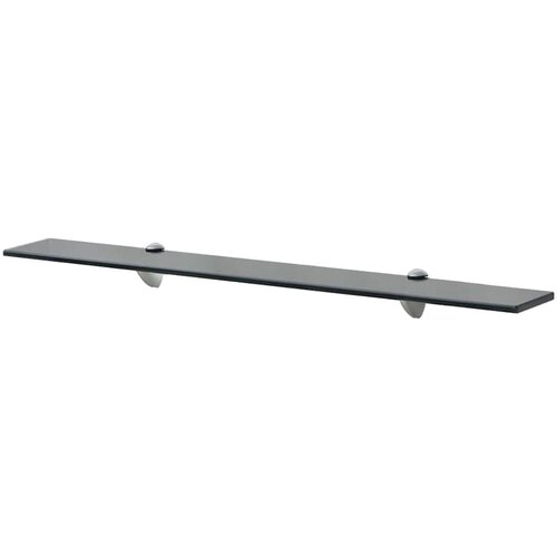  Zidne police 2 kom staklene 80 x 20 cm 8 mm Slike