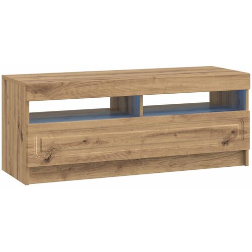  LED TV kabinet UTRECHT 3 kom. Hrast artisan Konstruirano drvo Siva 100 x 35 x 40 cm Slike