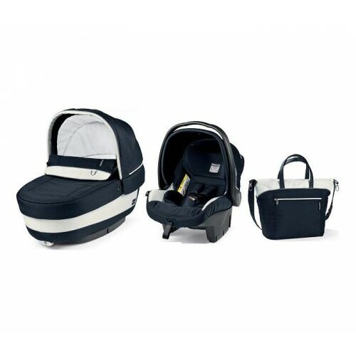 Peg Perego set nosiljka, autosedište i torba modular elite luxe blue Slike