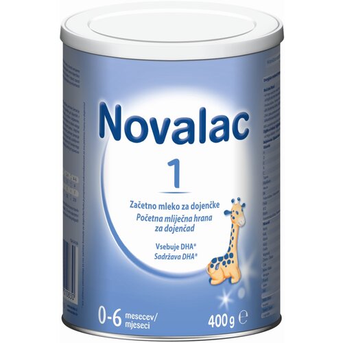 Novalac Adaptirano mleko 1 - 400 g Slike