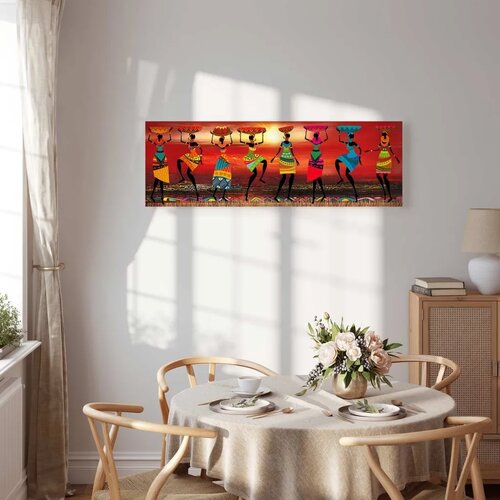  Slika - African Women Dancing 150x50 Akustična Cene