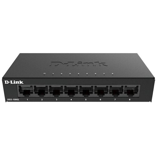 D-link Switch DLINK 8-Port Gigabit Unmanaged Desktop DGS-108GL Slike