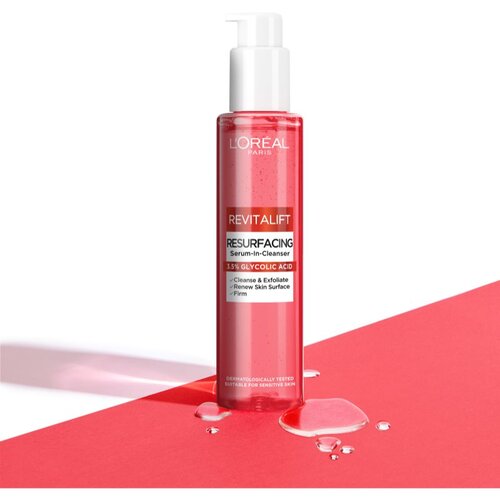 L&amp;acute;Or&amp;eacute;al Paris Revitalift Resurfacing Cleanser čistilni gel za vse tipe kože 150 ml za ženske Slike