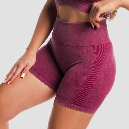GymBeam Ženske kratke hlače Lift Seamless Plum Slike