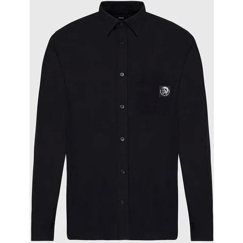 Diesel Shirt - SBILLPOCKET SHIRT black