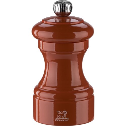 Peugeot Bistro pepper mill 10 cm terracotta lacquered wood Slike