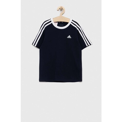 Adidas Otro&amp;scaron;ka bombažna kratka majica G 3S BF mornarsko modra barva Slike