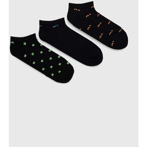 Fila Nogavice 3-pack mo&amp;scaron;ki, črna barva Slike