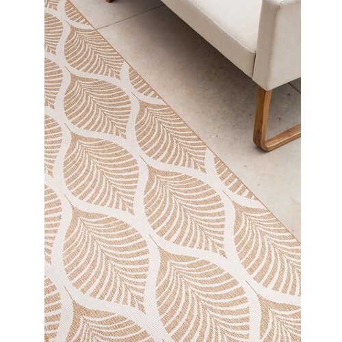NORTHRUGS Bež-slonoko&amp;scaron;čen zunanji in notranji tekač 80x250 cm Duet Liora &amp;ndash; Slike