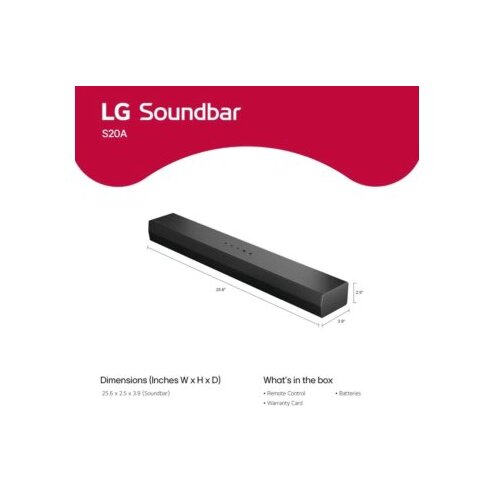 LG S20A zvočnik soundbar vse-v-enem Slike