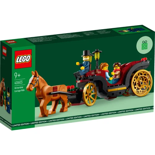 Lego Darilo ob nakupu nad 150 EUR GWP40603 Zimska vožnja s kočijo