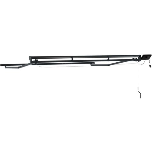  Ručni okvir tende s LED-ima Antracit 3 x 2 5 m Aluminij Slike
