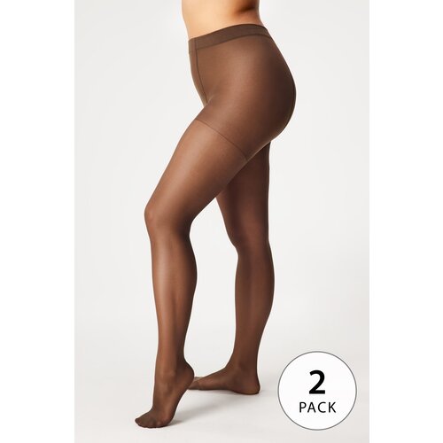 Astratex 2PACK Hlačne nogavice Molly Plus Size 40 DEN Cene