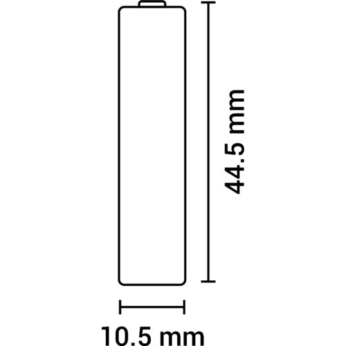 Agfaphoto polnilna baterija, AAA, 1.2 V, 950 mAh, blister 2 kos. - R2U Micro Slike