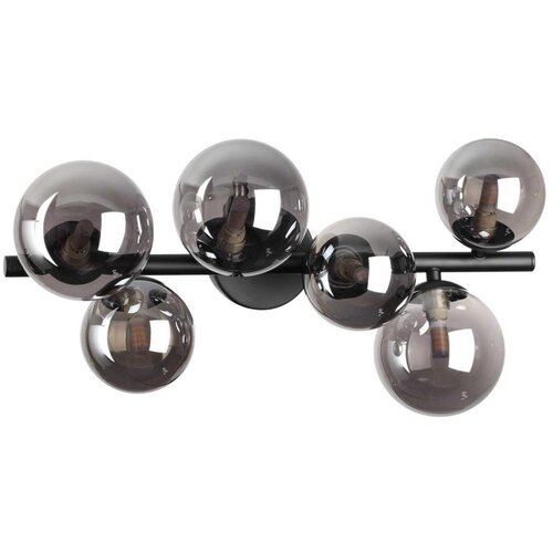 Ideal Lux led plafonski luster perlage 6xG9/3W/230V 49 cm crna/dimljena Cene