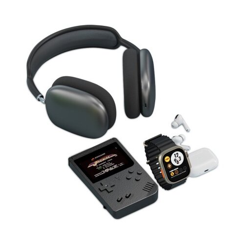  Karler bass k13-combo set (smart watch, konzola, tws / airpods max bluetooth slusalice ) crna ( IT1204 ) Cene