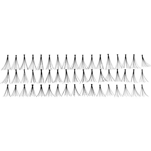 Catrice Faked Ultra Definition Single Lashes umetne trepanice v čopkih 51 ks odtenek Black Slike